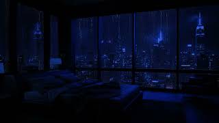 Cityscape Rain Ambience: 24-Hour Urban Rainstorm for a Peaceful Bedroom Retreat 🌃🌧️