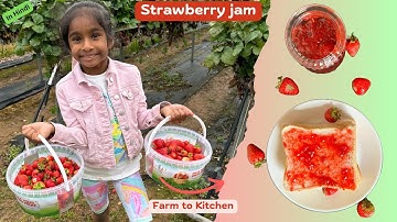 How to make Strawberry Jam | Homemade Small Batch Preserves Recipe  - In Hindi
