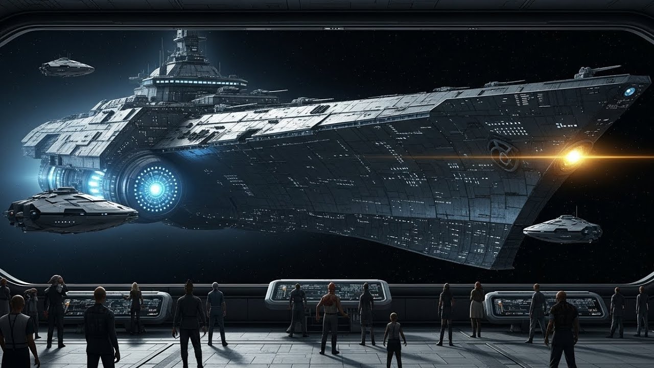 Первый контакт с боевым кораблём людей класса “Титан” — Совет в ужасе! Мощная HFY история