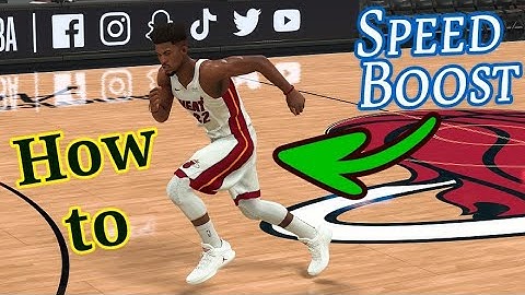 NBA 2K21 how to speed boost