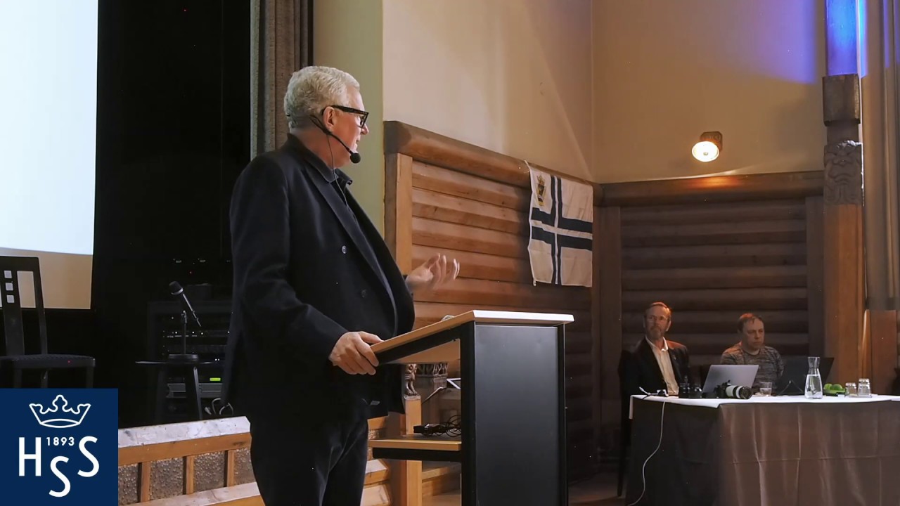 Esko Kilpi opens the 2019 Classic Yacht Symposium