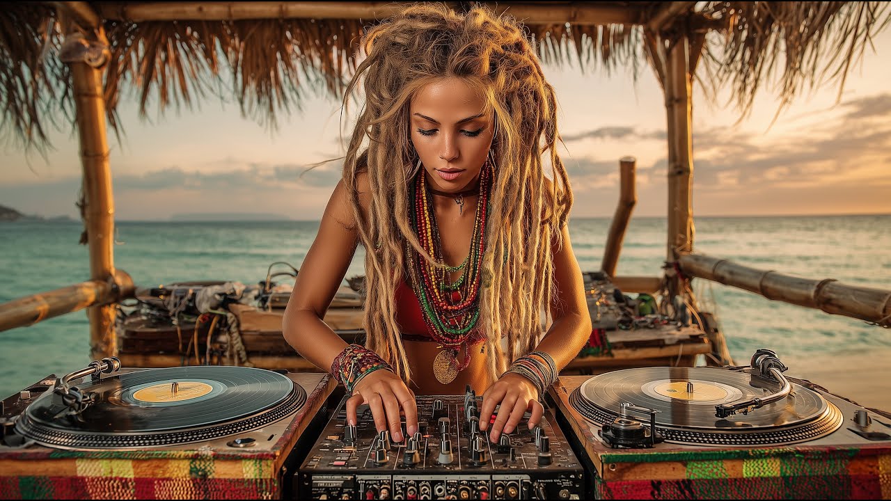 🌴 Vinyl Reggae from the Tropics 🌴 | Rasta Queen Dub Set - YouTube