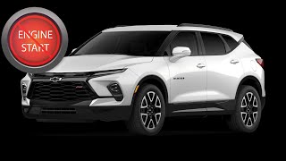 Open and Start New Chevrolet Blazer Keyless Start Models with a Dead Key Fob Battery, thru 2024.