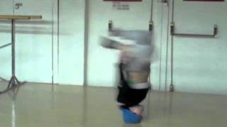 BGirl Shorty Headspin Practice