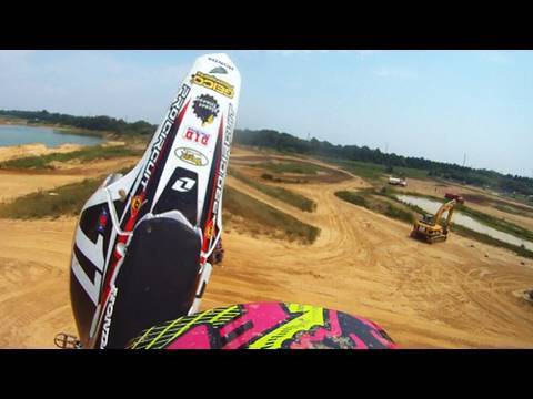 Justin Barcia Helmet Cam - Blue Diamond (HD)