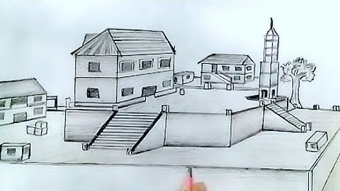 How to draw Clock Tower from FREE FIRE. | drawing easily step by step | free fire drawing