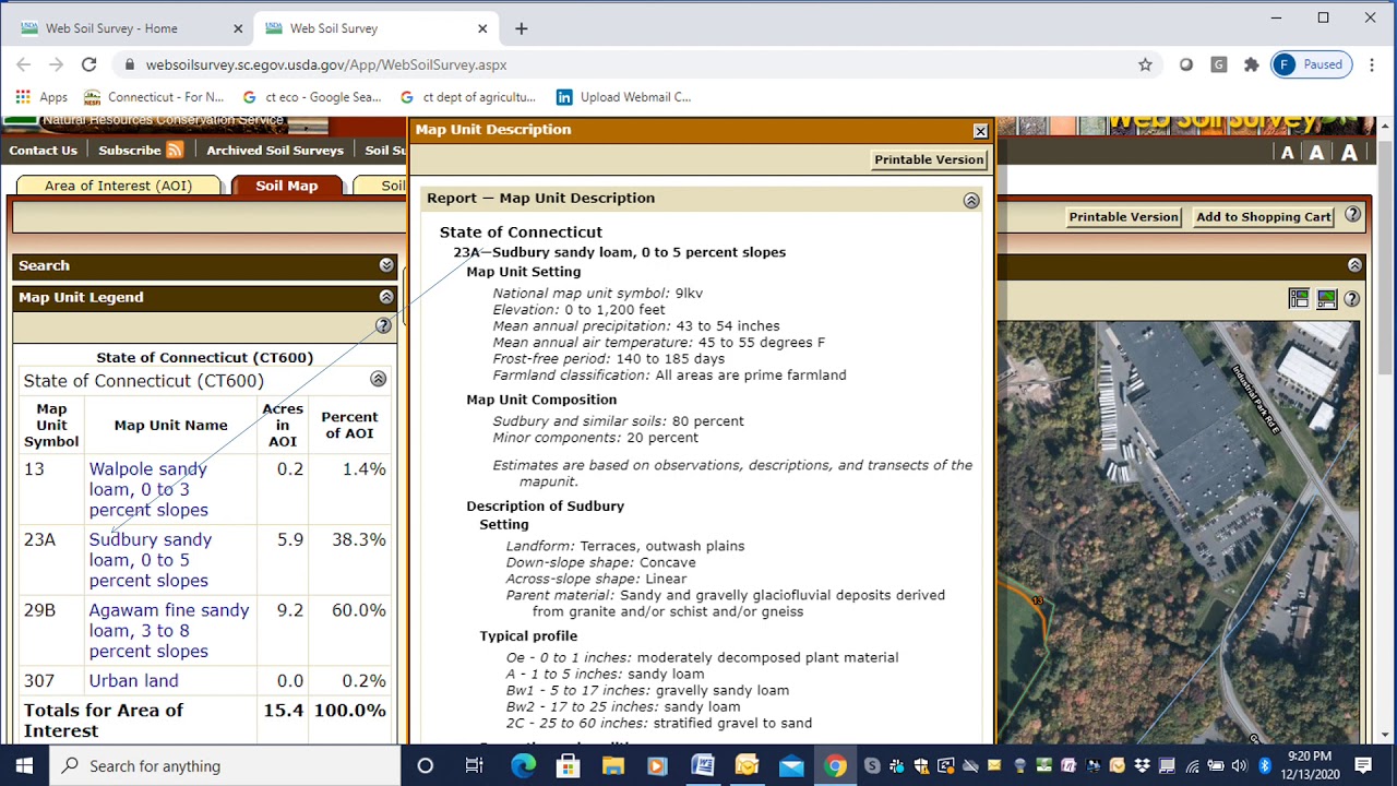 web soil survey assignment