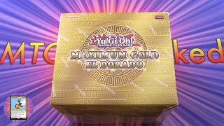 el dorado booster box Yugioh Maximum Gold: El Dorado Unboxing