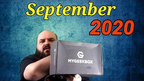 My Geek Box September 2020