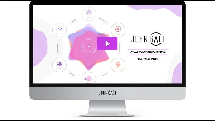 John Galt Solutions Atlas Planning Platform - Supply Chain Planning Software Overview