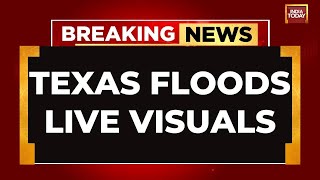 Texas Floods LIVE | | Texas Town Underwater | Hundreds Rescued From Flooding In Texas | USA News