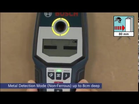 Bosch Gms 120 Professional Multi Detector Youtube