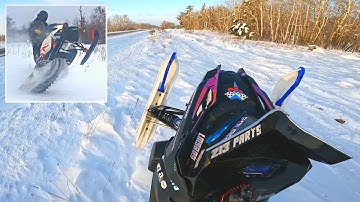 Big Hills and Ditches on Polaris 600R