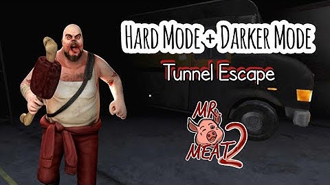Mr. Meat 2 Hard Mode And Darker Mode With Tunnel Escape Full Gameplay
