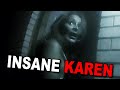 Insane Karen Kicks Officer During Arrest