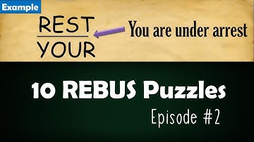REBUS Puzzles Episode #2 || Are you a genius to solve these ??