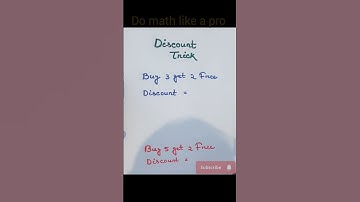 ||Viral discount trick ||#viralmath #shorts #YTshorts #trending #Newmath