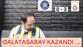 ADANADEMİRSPOR 0 - 3 GALATASARAY TEPKİ ŞAMPİYONLUK ZORA GİRDİ