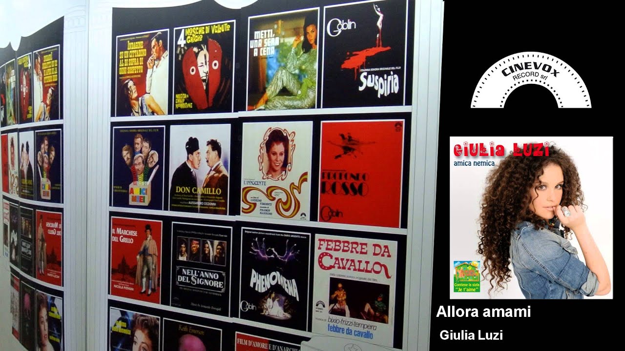 Giulia Luzi Allora amami YouTube