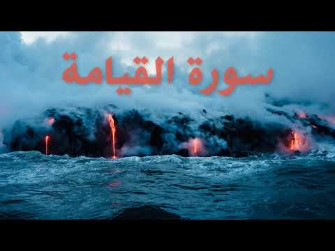 سورة القيامة بصوت القارئ هزاع البلوشي