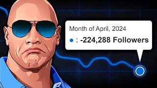 The Rock Is Losing Thousands Of Fans Per Hour Why?