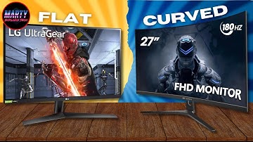 Gebogen vs. platte gamingmonitor: welke monitor moet je kiezen?