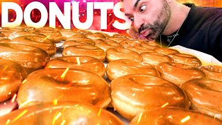 11 400 KCAL de DONUTS Krispy KREME O melhor do mundo