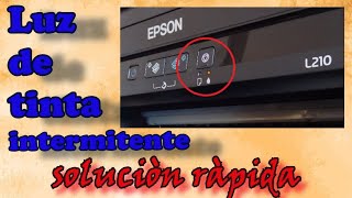 Error luz intermitente  Epson l210 by JorgeTech98 8,801 views 2 years ago 1 minute, 30 seconds