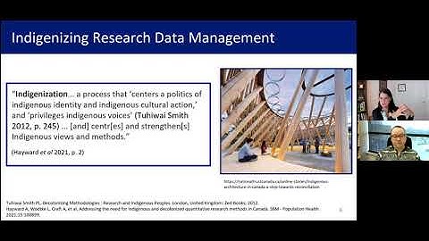 Indigenous Data Management Series - How Can Research Data Management Be Indigenized and Decolonized?