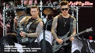 A7X AVENGED SEVENFOLD - A LITTLE PIECE OF HEAVEN live in Jakarta, Indonesia 2015