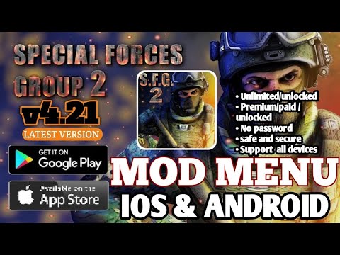 Special Forces Group 2 MOD APK Unlimited Money All Unlocked SFG2 Mod Menu 2025 