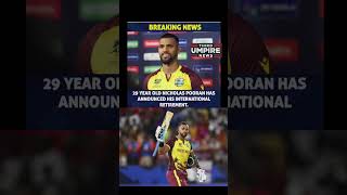 Nicholas Pooran RETIRES at 29! Shocking Exit from International Cricket | What’s the Reason? Profile