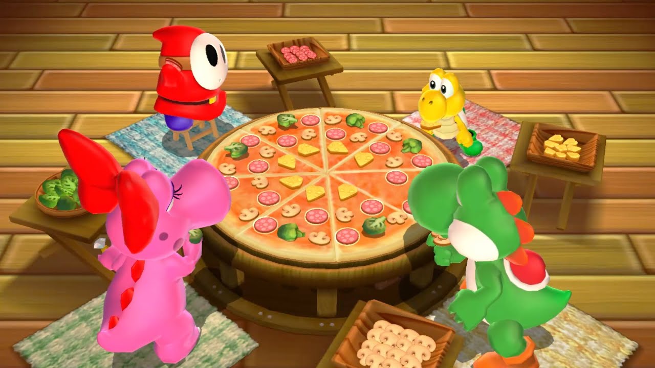 Mario Party 9 - Shy Guy vs Koopa vs Yoshi vs Birdo (Minigames) #21