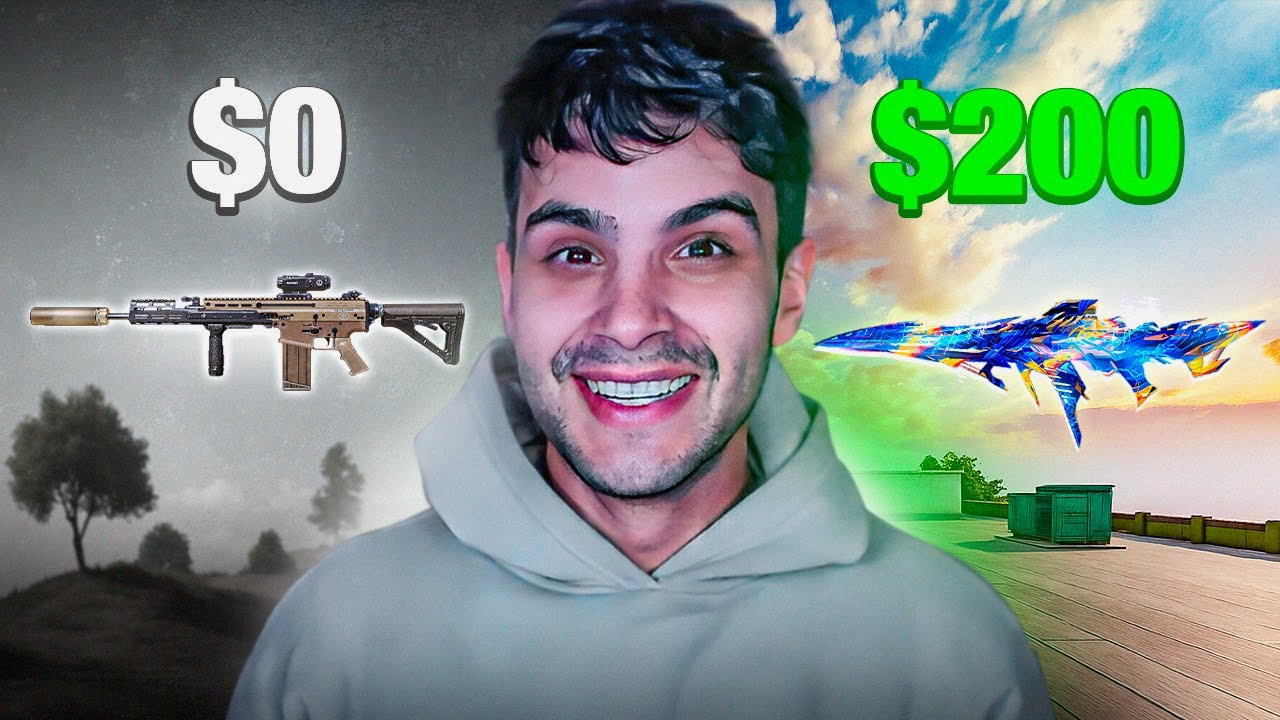 SCAR DE $0 vs SCAR DE $200 😱