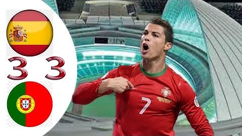 ملخص مباراه اسبانيا والبرتغال كاس العالم 2018 وجنون عصام الشوالي وتالق كريستيانو رونالدو 🔥🔥