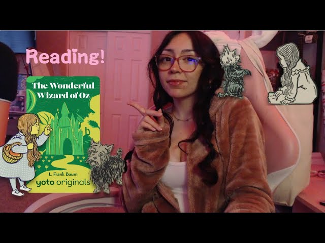 Asmr Reading: The Wonderful Wizard of Oz! (whispered reading)