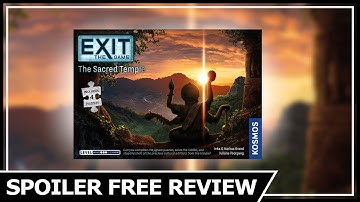 Exit The Game The Sacred Temple - Spoiler FREE Review