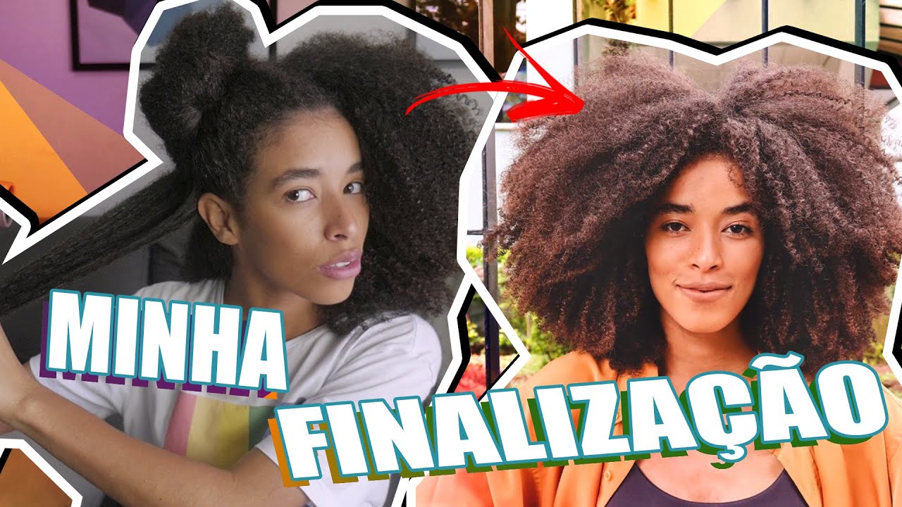ESTICA E SECA, FINALIZAÇÃO PARA CABELO CRESPO