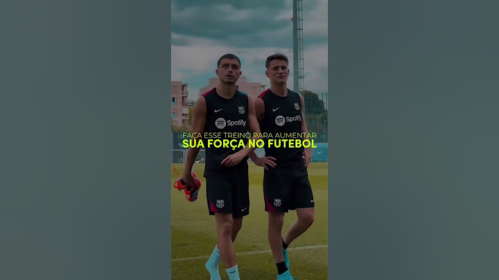 Faça esse treino para aumentar sua força no futebol
