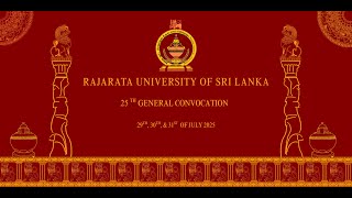 25th General Convocation 2025 - Session II