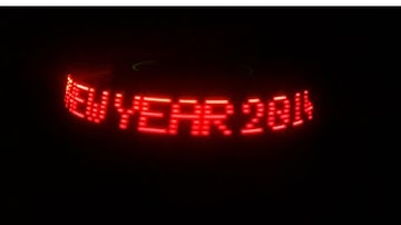 Propeller Display Using TI-MSP430F2213