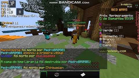 Hack - Kill-Aura, Ant-Kb, Speed (Nick: Chinisasian ) (RedeSky)