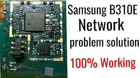 Samsung B310e network problem solution. Samsung B310e network jumper, experiment boys,