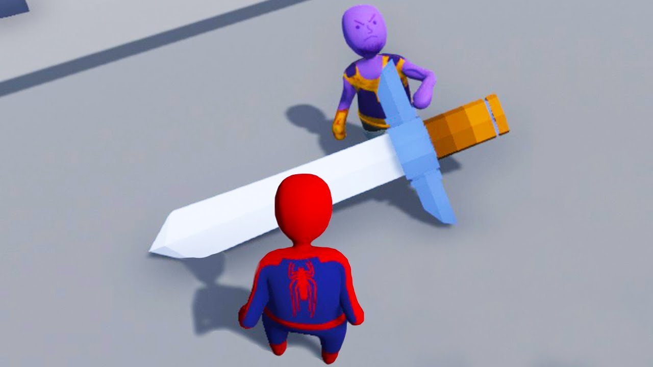 Thanos Finds The Ultimate Weapon In Human Fall Flat Youtube
