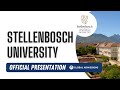 Stellenbosch university  medicine  health sciences in 2023  official presentation