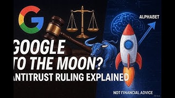 Alphabet Stock to the Moon? 🚀 | Google Antitrust Ruling Explained ⚖️ AI Search Shake-Up