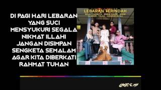 Video thumbnail of "LEBARAN TERINDAH I Wany, Ernie, Wani, Shamim, Tajul & Haqiem (LIRIK)"