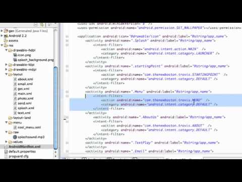 Android Application Development Tutorial   53   Text Activity with Theme