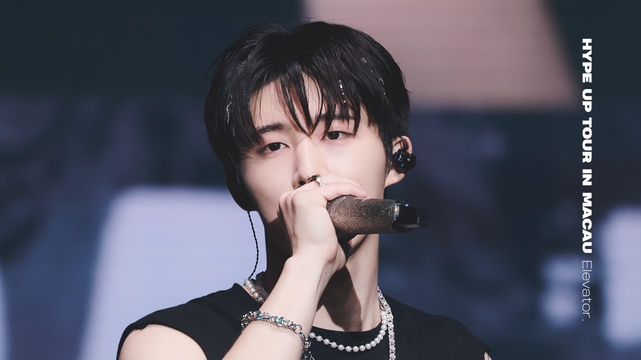 240713 HYPE UP TOUR IN MACAU 엘리베이터 Elevator / 비아이 김한빈 직캠 B.I FOCUS (4k)