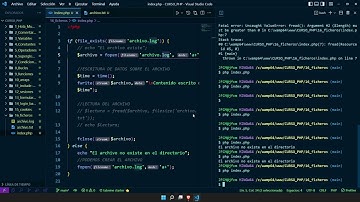 Manejo ficheros en PHP